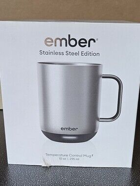 Ember Stainless Steel Edtion 10oz Smart Mug
